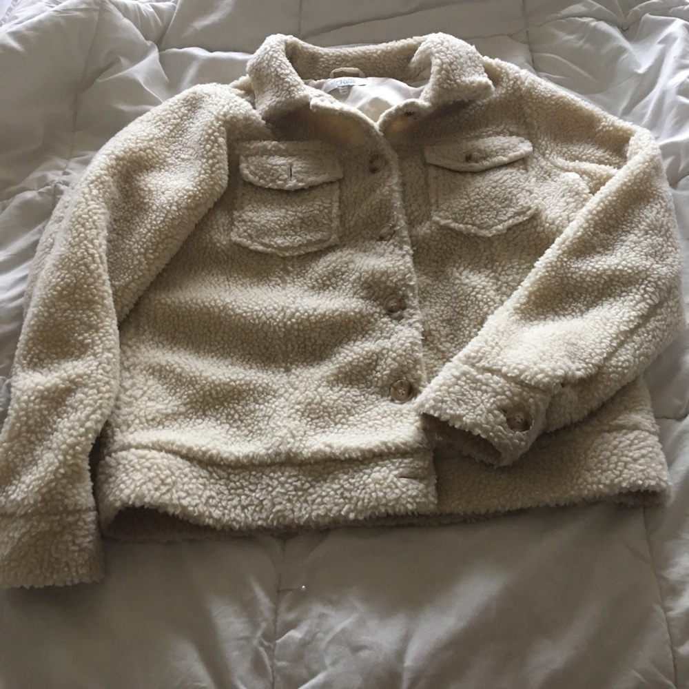 Teddy coat jacket - Picture 1 of 2